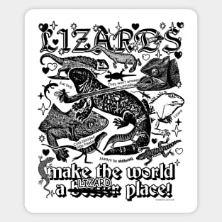 Lizards Magnet